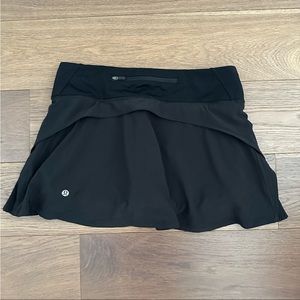 Lululemon play off the pleats skirt - black
